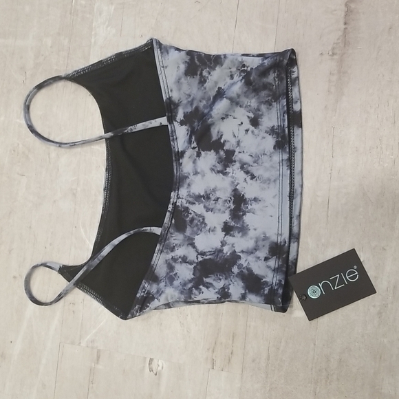 💕ONZIE💕 Belle Cami Crop Top ~ Moonstone Acid Wash Tie-Dye S/M NWT - Picture 7 of 12
